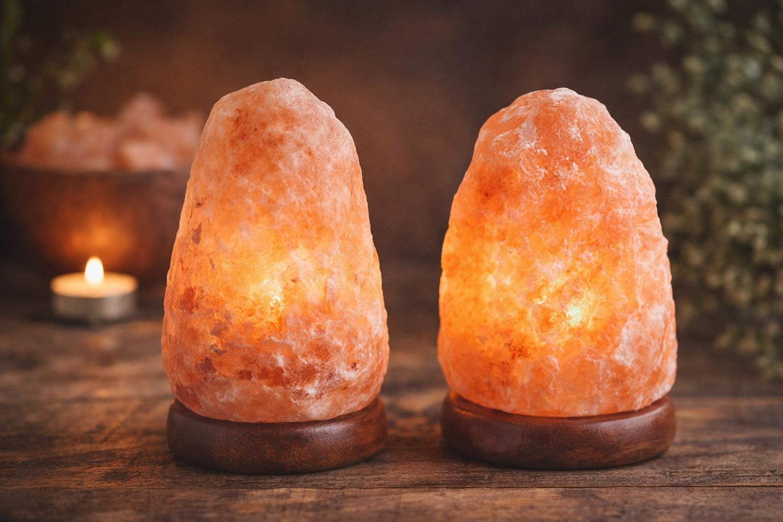 Doğal himalaya tuz lambasaı